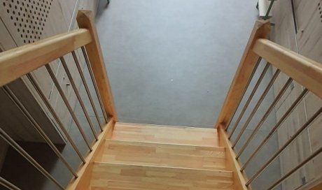 Escalier en bois