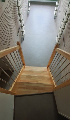 Escalier en bois