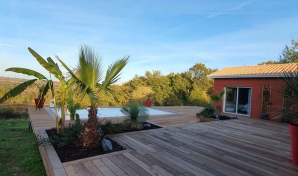 Terrasse en bois - Langon - Projet Bois Concept